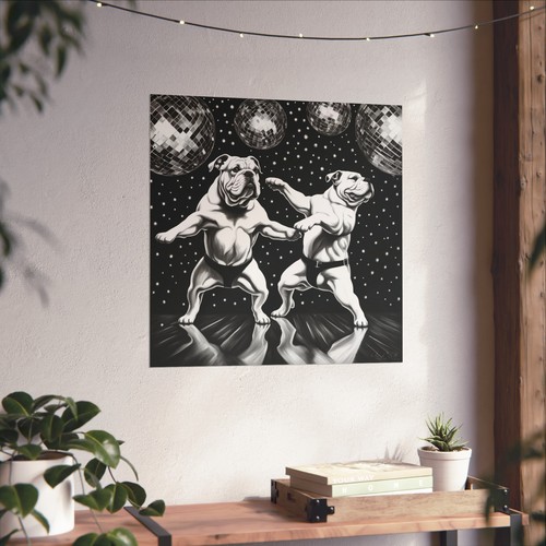 Dynamic Duo: English Bulldogs Disco Dance - Picture 4 of 29
