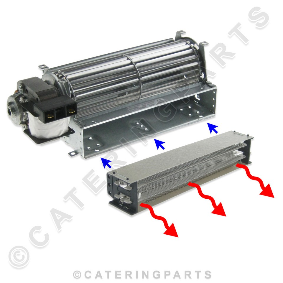HEATING ELEMENT 2kW FOR HOT FOOD CUPBOARD WARMING DRAWERS OR PLINTH