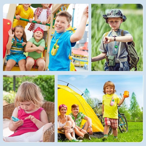 Walkie Talkies for Kids Rechargeable, 48 Hours Working Time 2 Way Radio Long ... - Picture 8 of 9
