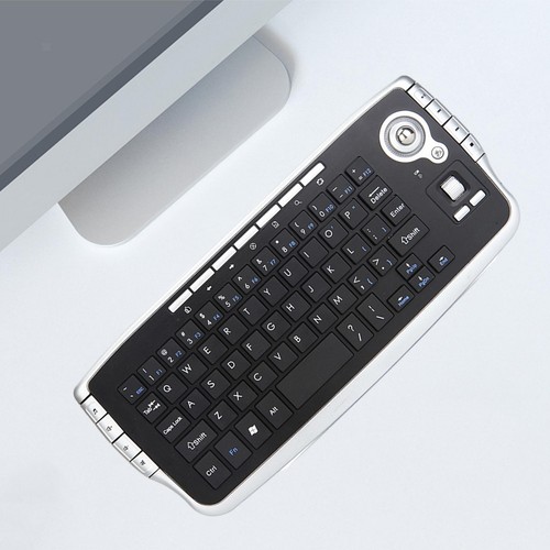 78Keys Multi Media Mini Slim Trackball 2.4G Wilreless Keyboard for Computer - Picture 6 of 7
