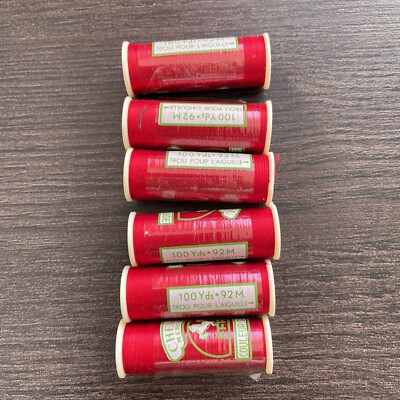 Nähgarn rot Cheval Mercer FFR Couleur Solide