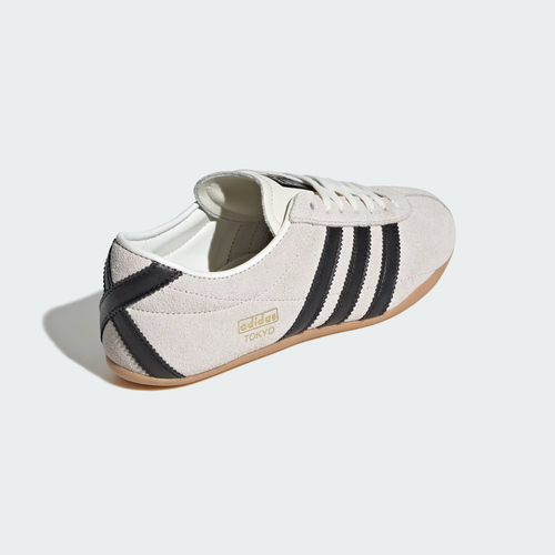 Adidas Tokyo Gamuza Para Hombres Tallas 8-11 Originales Cuero Tiza Negro Nuevo en Caja ATCBS - Imagen 13 de 17