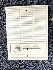 M and S Music and Sound 443S original new Ivory indoor intercom speaker