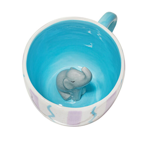 3D Tier Tasse Überraschung versteckter Frosch Elefant Katze Capybara Hundetasse Sass & Belle - Bild 2 von 11
