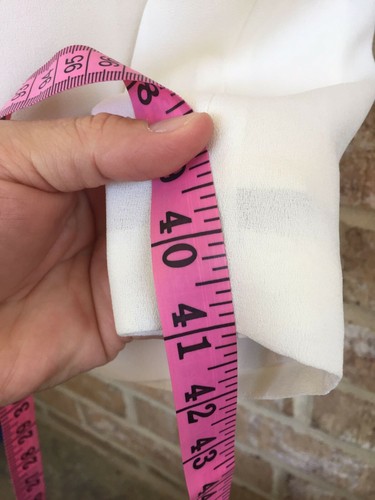 Chaus Women's 2 Piece Ivory Dress with Vest Size 10 RN 51323 - New With Tags - Picture 12 of 12