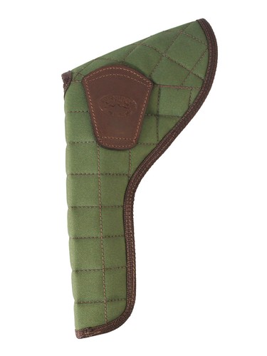 New Barsony Woodland Green Concealment Flap Holster for 6" Revolvers - Picture 3 of 6