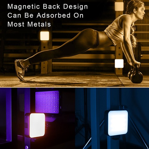 Magnetische RGB LED Kamera Fotografie Video Licht Taschenfüllung Lampe 2500K-9000K - Bild 6 von 22