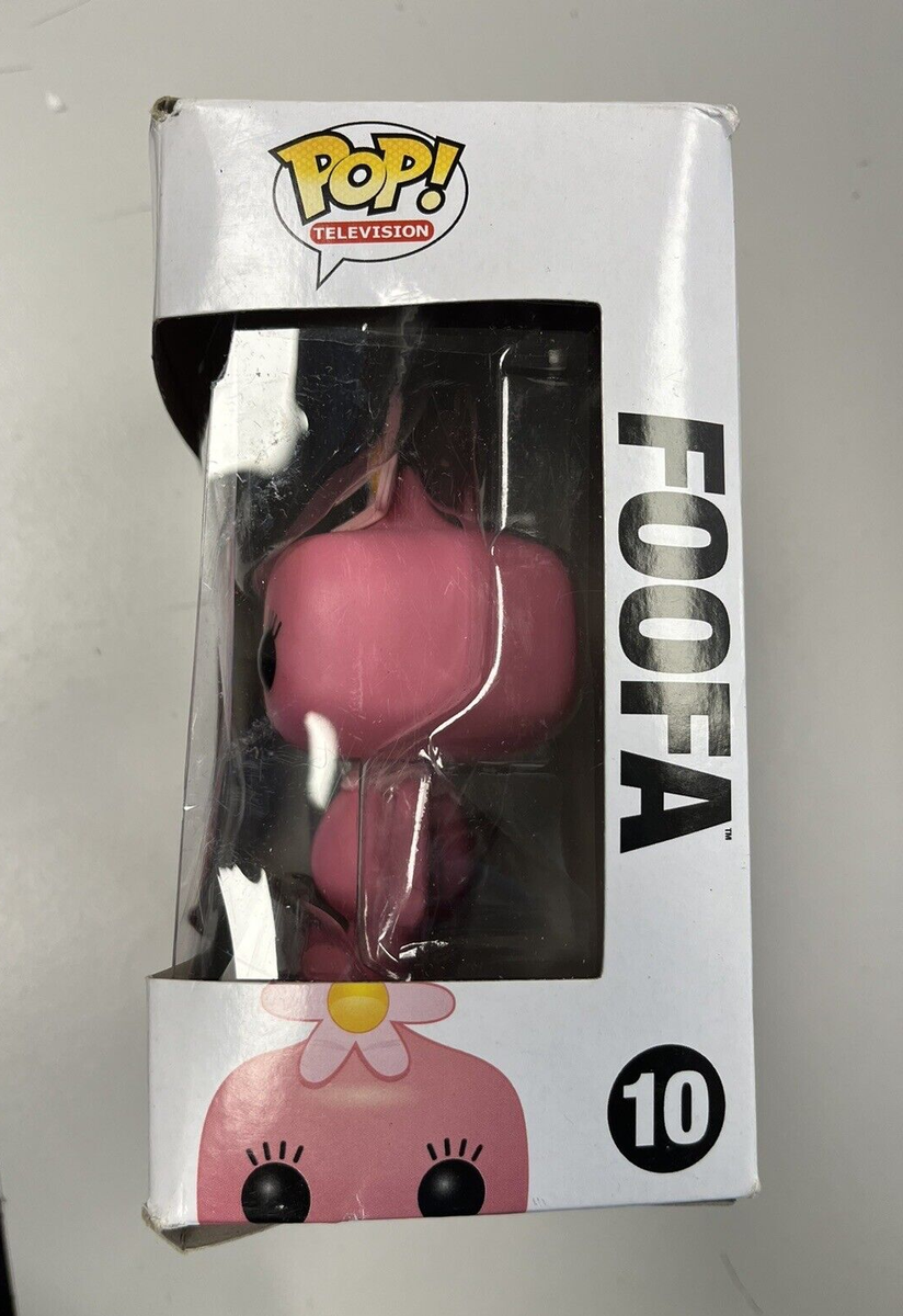 Funko Pop! Yo Gabba Gabba! #10 Foofa Vinyl Figure Pink HTF 2012