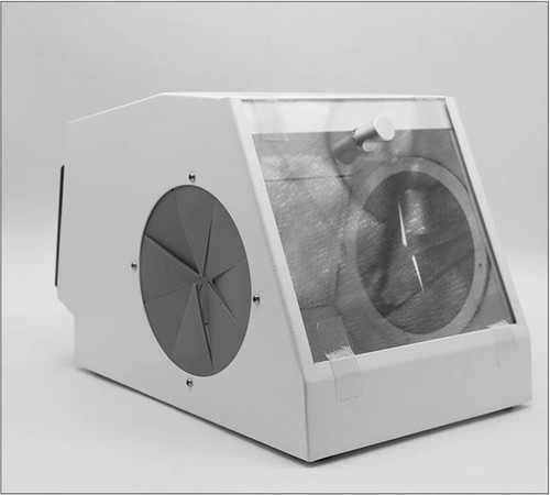 Dental Staubsammler Schleifen Polieren Sandstrahlen Staubbox Labor Sandstrahler - Bild 13 von 14