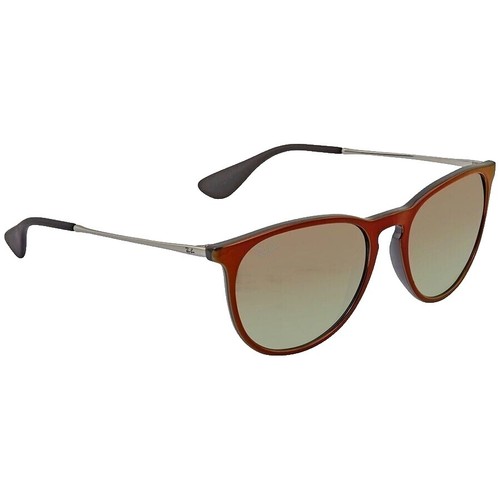 Ray-Ban Round Sunglasses Brown Gradient Lens Made in Italy  display picture 1
