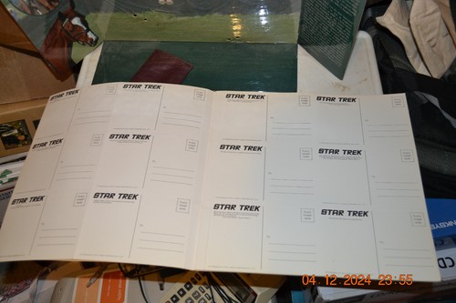 Star Trek Postcard Book 48 Full Color Postcards, Ready to use, Complete! Kirk Sp - Picture 3 of 11