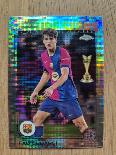 Topps Chrome UEFA Club Competitions 2024-25 - Pick your Insert / Refractor Card - 第 202/203 張圖片
