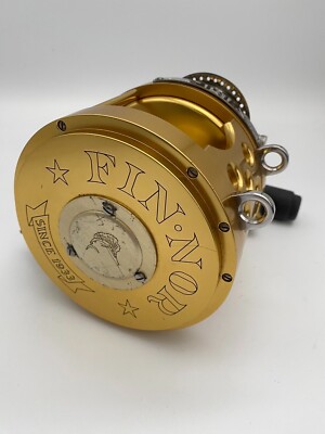 FIN-NOR 7 1/2 Dual Gear Gold Reel Excellent FINNOR | eBay