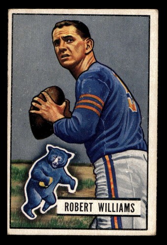 Bowman #14 1951 Bob Williams Excellent Bears ID:436201