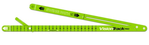 Swing Training Aids Medicus Golf trainer Alignment VisionTrack Green - Picture 4 of 8