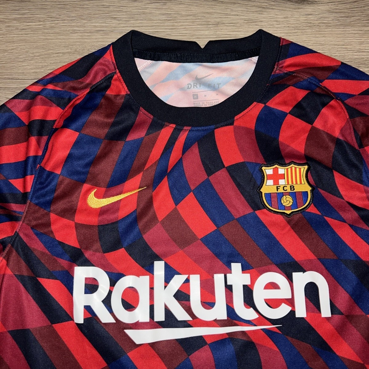 Nike FC Barcelona Barca Soccer Football Jersey Shirt CD5812