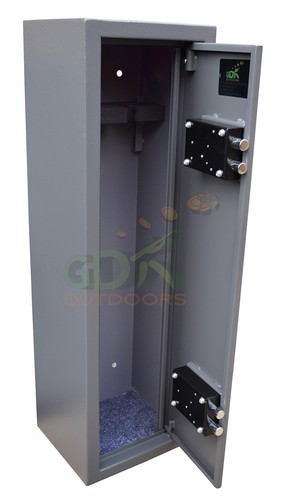 GDK, 2 GUN BREAKDOWN CABINET, TAKE DOWN SHOTGUN SAFE, RIFLE - Picture 4 of 5