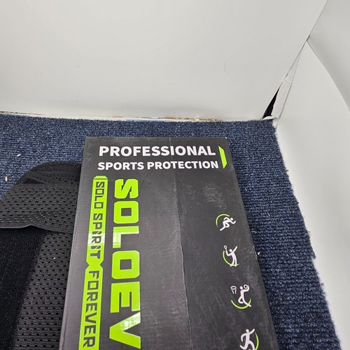 Soloever Kniebandage mit Seitenstabilisatoren für Damen und Herren Large - Bild 5 von 9