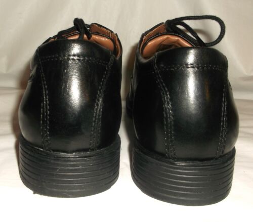 Oxford Clarks India Uomo Nero Pelle Tilden Cap 8 W - Foto 5 di 6