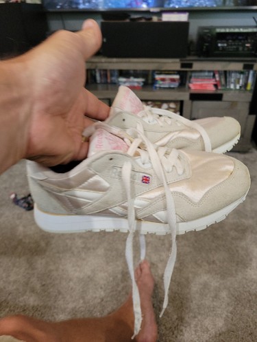 Reebok Royal Classic Jogger Shoes Gray White Low Top Lace Up Sneakers Size 6M - Picture 2 of 10