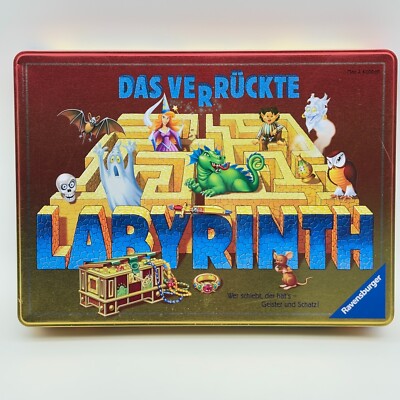 Das Verruckte Amazing Labyrinth Game COMPLETE Ravensburger 2011 German Maze Kids