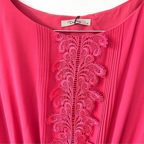 Darling Tallulah Pleated Maxi Dress In Rouge Wedding Party Size S NWT - Picture 3 of 12