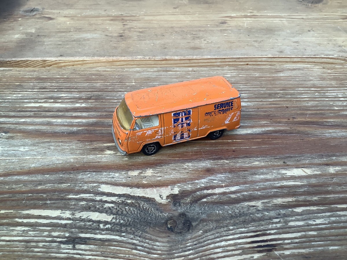 Majorette Diecast Toy No226 VW T2 FOURGON Service Autoroute