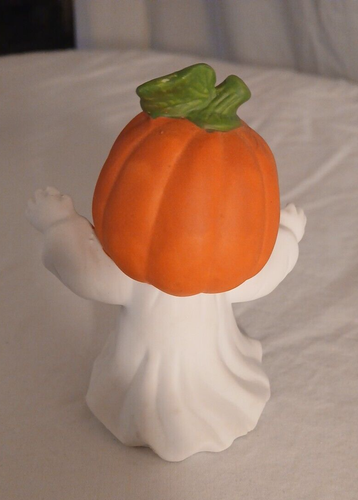 Figuras de Halloween Fantasmas Cabezas de Calabaza Jack O'Lantern Juego de 3, 3" de Alto - Imagen 5 de 11