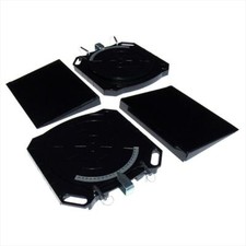 Steering Turntables Aluminium Wheel Alignment Turn Plates 50 Degree - SWE305A