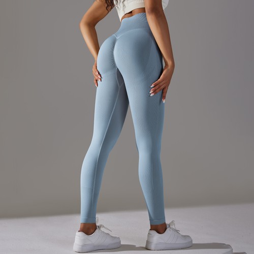 Nahtlose High Performance Workout Leggings Stretch Kompression Yoga Hose - Bild 190 von 256