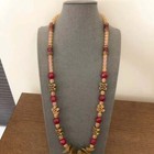 necklace string Beads and stones