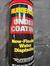 Vintage ,rubberized  Undercoating  Rust Inhibitor Spray Can Black, 2 Pack