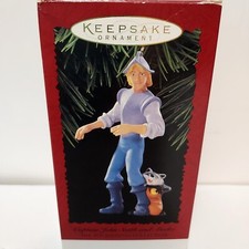 Hallmark Keepsake Ornament Captain John Smith & Meeko- The Pocahontas Collection