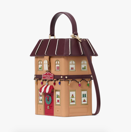 NWT! NEW KATE SPADE TOY STORE SHOP CROSSBODY GINGERBREAD HOUSE NOVELTY BAG PURSE - Picture 20 of 21