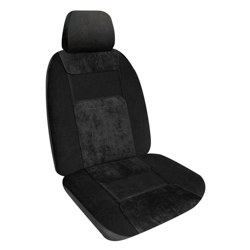 SINGLE SOFT VELOUR MICRO CORD CAR SEAT COVER FOR FORD ECONOVAN - Picture 2 of 3