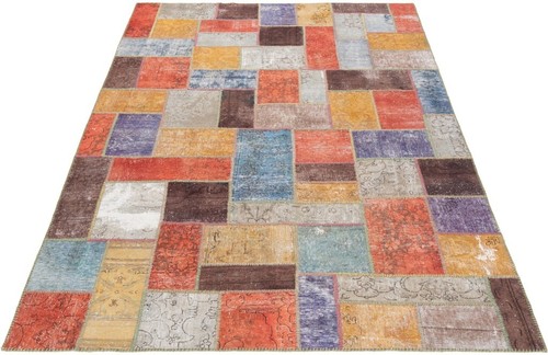 Patchwork Handgeknüpfter Perserteppich 306x196 cm-Orient,Carpet,Rug,Vintage - Picture 3 of 8