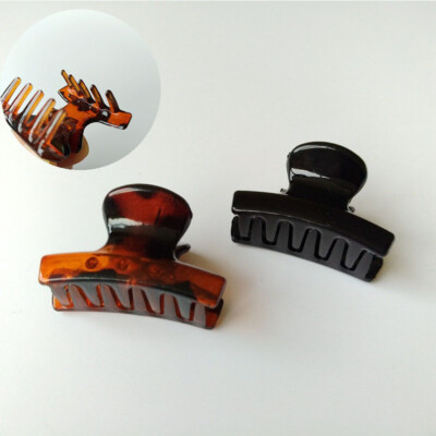 Women Hair Claw Hair Clips Clamp Butterfly Plastic Bulldog Jaw Accessories Women Hair Claw Hair Clips Clamp Butterfly Plastic Bulldog Jaw Accessories