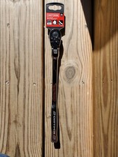 CRAFTSMAN 72-Tooth 1/2" Drive Full Polish Handle Flexible Head Ratchet Brand New