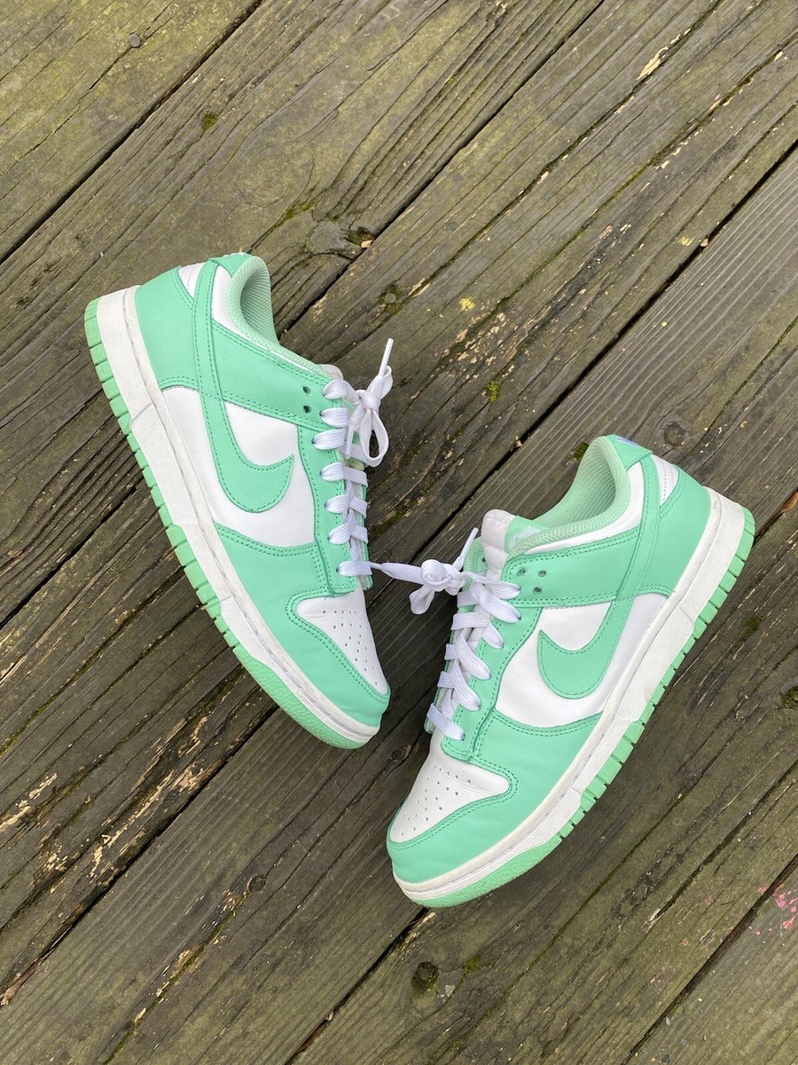 Glow Sneakers Dunk Low Green Glow Nike Size 6W Nike Dunk Low Green