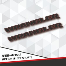 New For Jeep Wrangler Decals Stickers Neb-4091