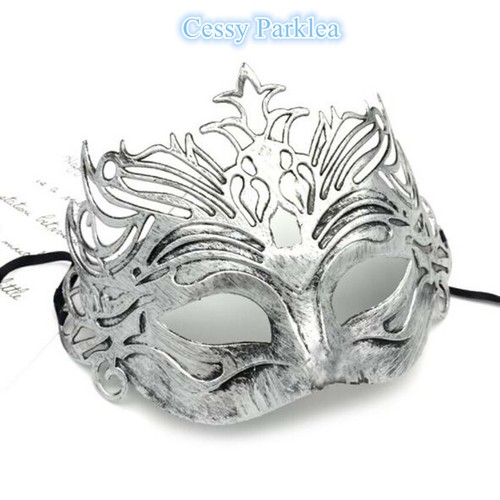 SN-A1-2 Unisex Roman Gladiator Venetian Filigree Masquerade Mask - Picture 4 of 8