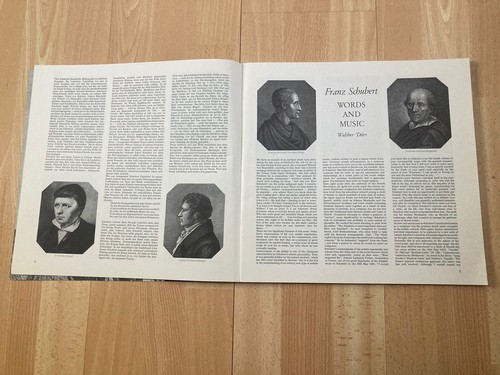Franz Schubert: Lieder Volume II, Dietrich Fischer-Dieskau, Gerald Moore, Vinyl - Imagen 6 de 6