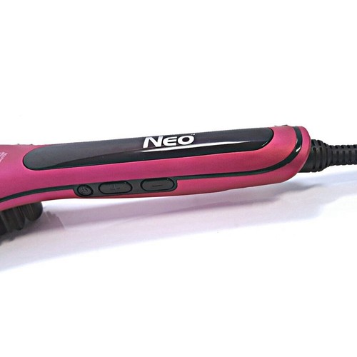 Professionelle NEO Ionen Wärme Glättung PINK Soft Touch BÜRSTE - Bild 5 von 11