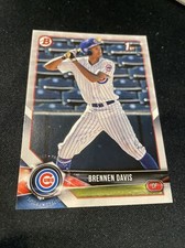 2018 Bowman Draft BRENNEN DAVIS 1st Year card CHICAGO CUBS Baseball #BD47