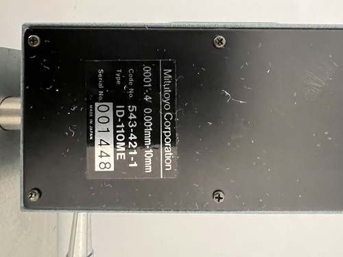 mitutoyo type ID-110ME code 543-421-1 - Picture 5 of 13