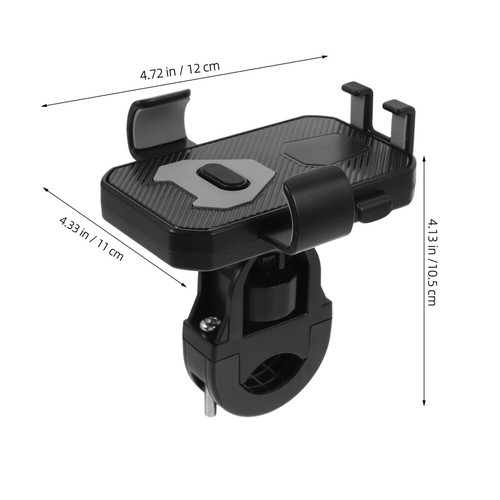 5 Pieces Cycling Mobile Phone Holder Bike Handlebar Mount for Smartphone - 第 2/12 張圖片