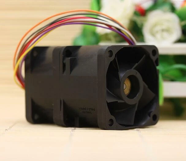 Sanyo 9CRA0412P5J22 12V 1.4A 4056 40*40*56mm 4CM 8 line 1U chassis violent fan - Image 4 of 4