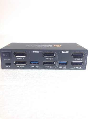 NEW Greathtek GHT-S7230P2 USB 3.0 Kvm Switch 2 Port 8K @60Hz FREE SHIPPING - Photo 7/12