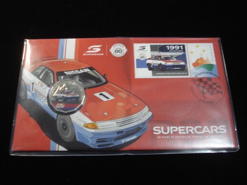 2020 1991 Nissan R32 Skyline GT-R PNC Supercar Inc Colour 50 Cents Coin - Picture 1 of 2