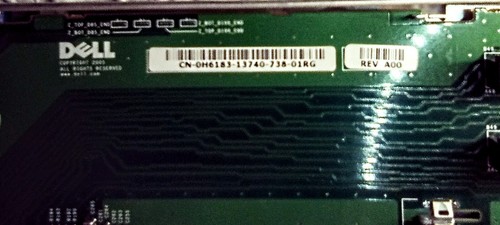 (2 Stück) Dell 0H6183 Riser-Karte **mit TRAY** H6183 PCIe x8 x4 PowerEdge 2950 2970 - Bild 5 von 5